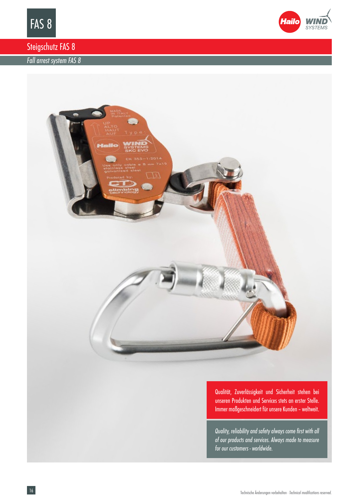 Vorschau Hailo Wind Systems Katalog/Catalog v09/22 Seite 16