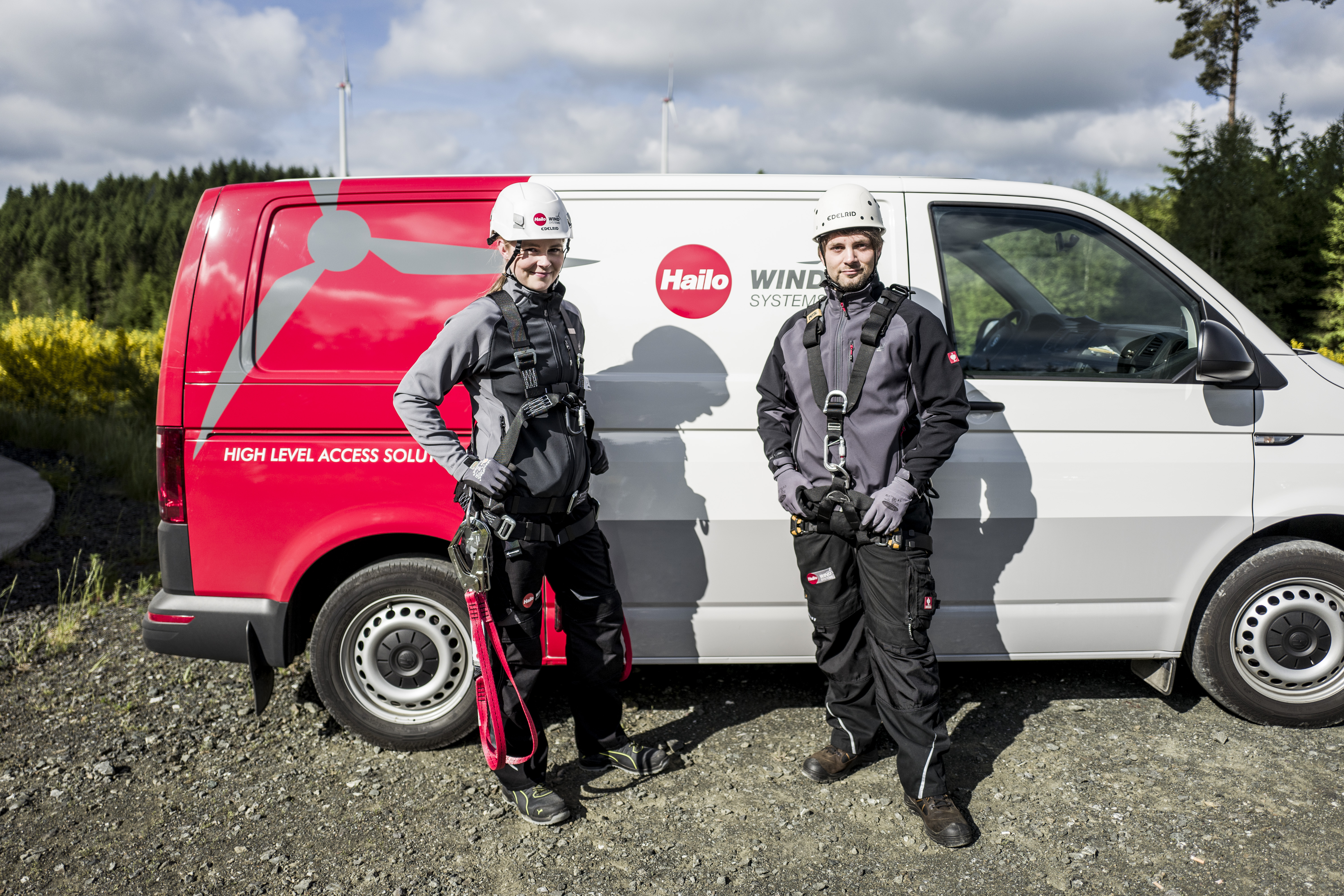 Larissa Krenzer und Christopher Bahl Marketing Hailo Wind Systems