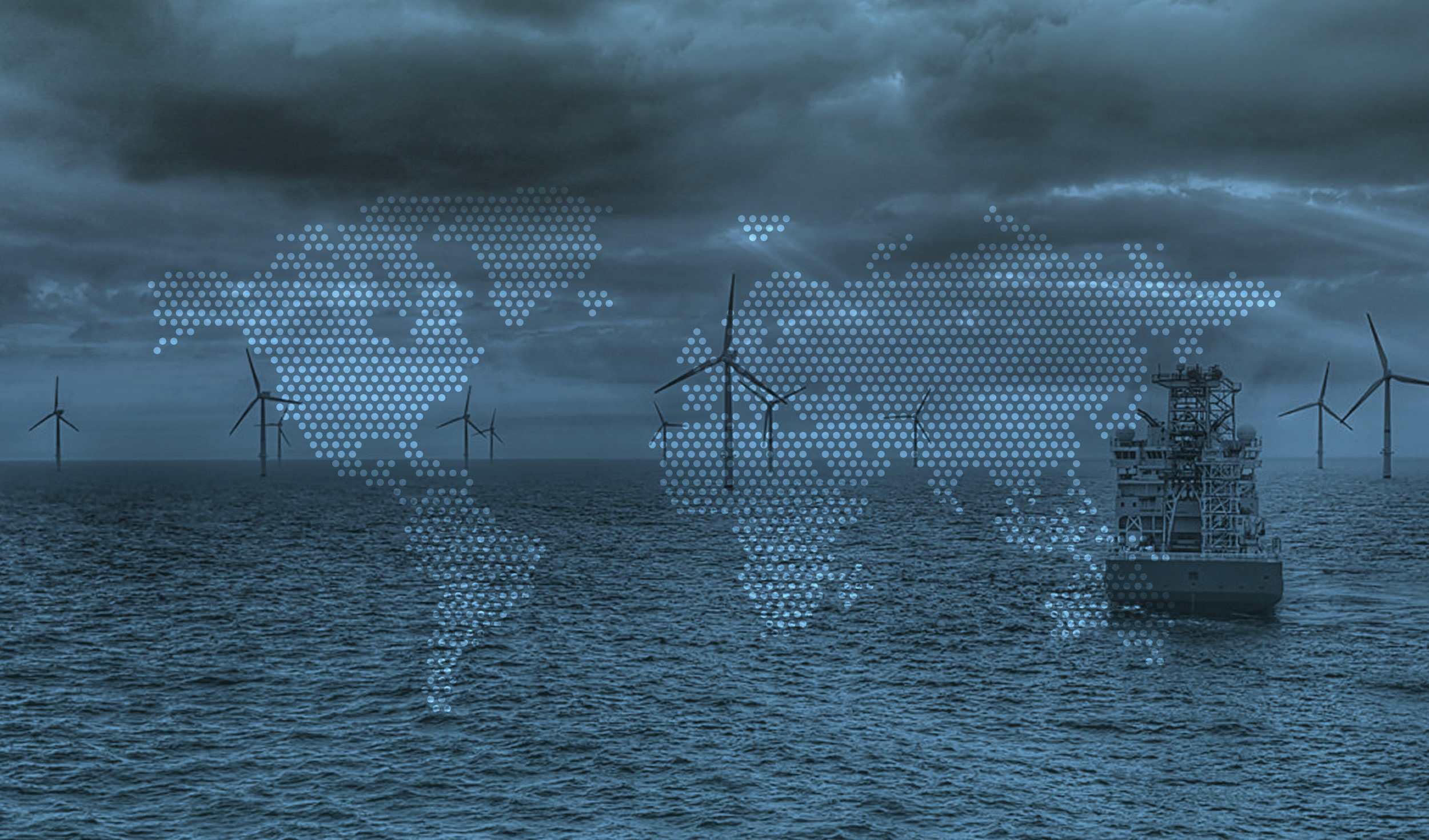 Weltweit vor Ort, Services für Windkraftanlagen, Dienstleistungen, Wartung, Generalüberholung