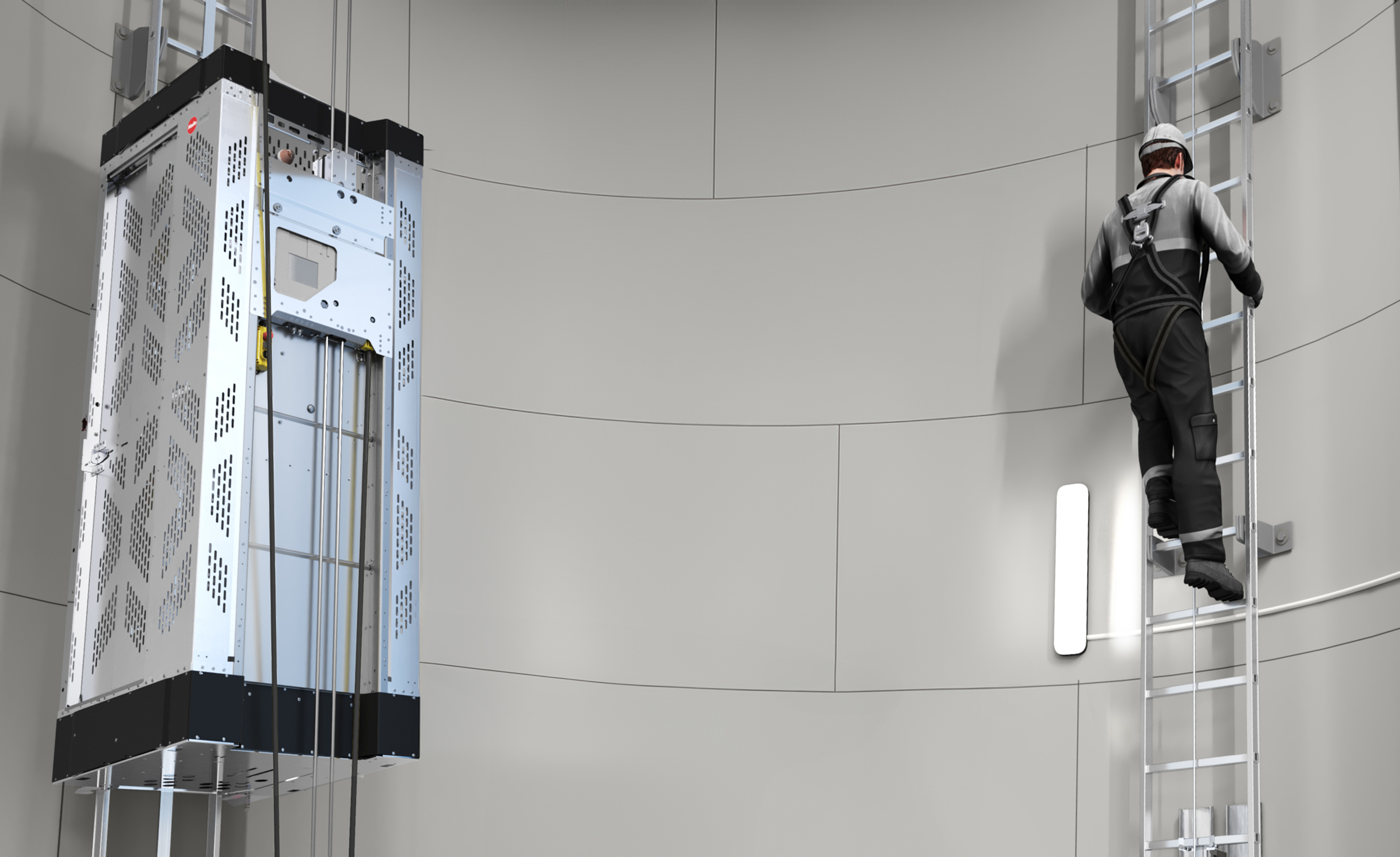 Servicelift, TOPlift Z, Wartung, Services für Windkraftanlage
