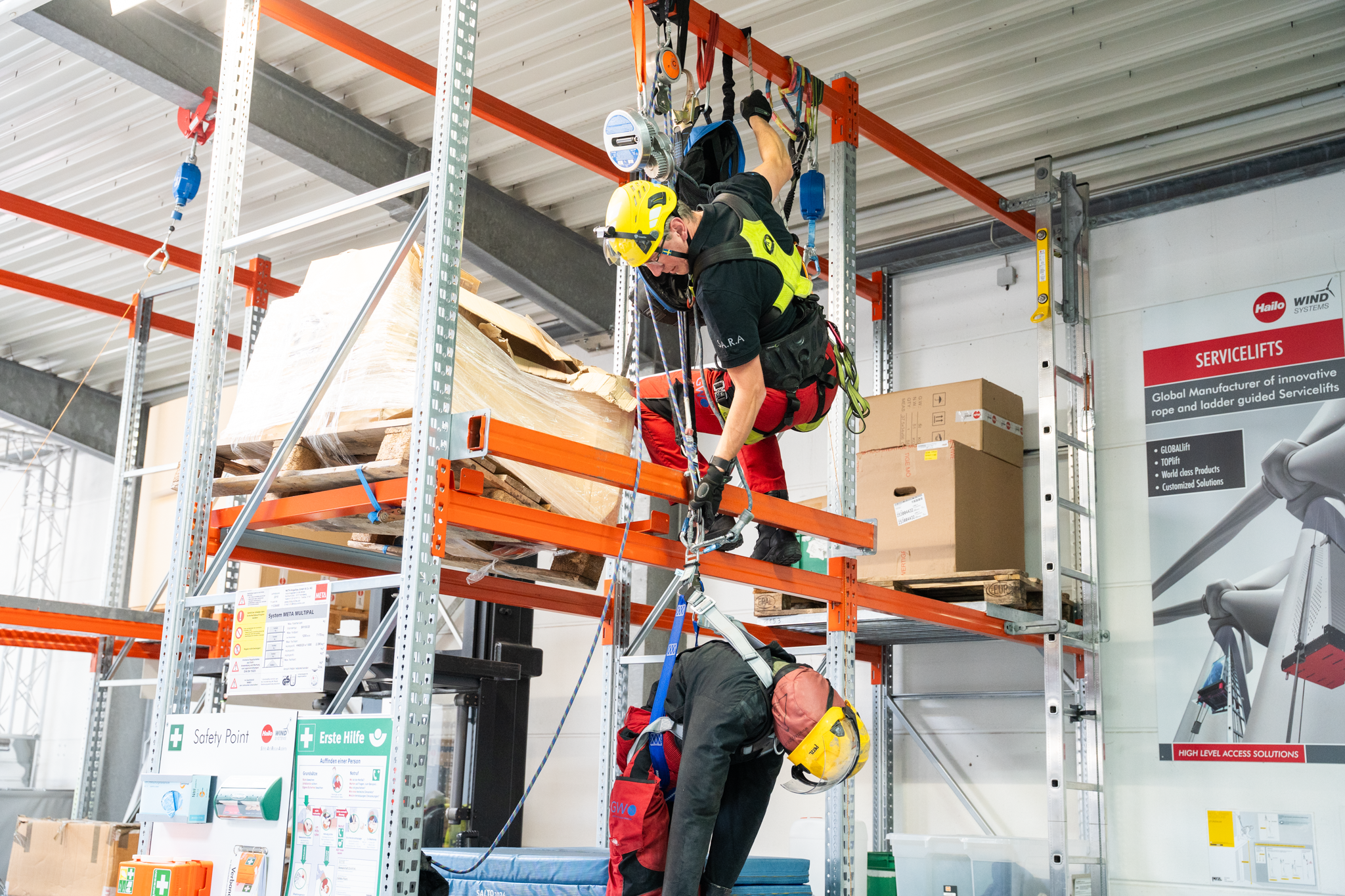 Trainings-Center, Safety And Rescue Academy (S.A.R.A.), Branchenübergreifende Schulungen, Vor Ort Services, GWO