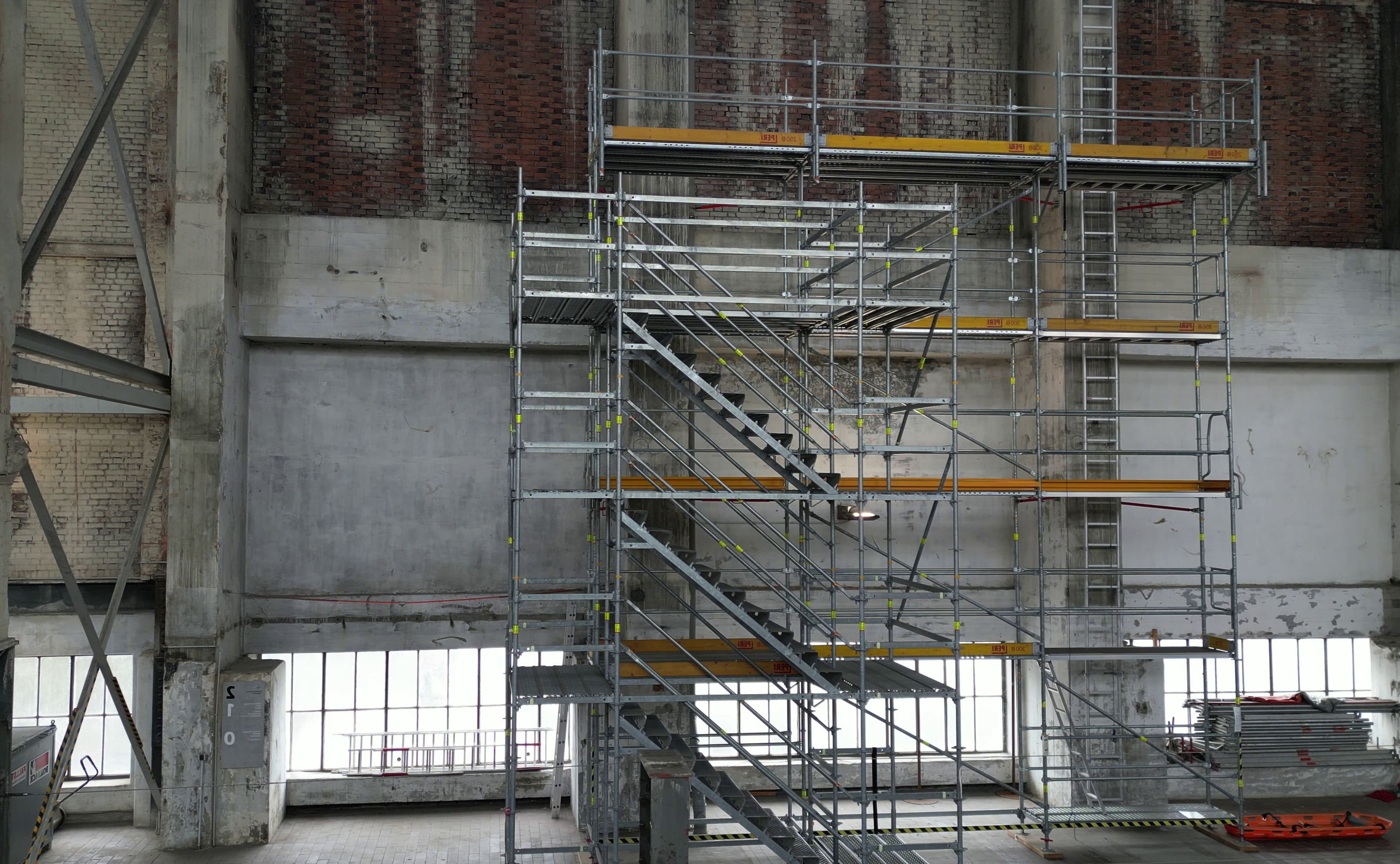 Hochwerk, Bornack, PSAgA Unterweisung, Gerüstbau, Training, HWS, Hailo Wind Systems, Trainings-Center, Safety And Rescue Academy (S.A.R.A.), S.A.R.A. Training, Sicherheitstrainings, Trainings, 