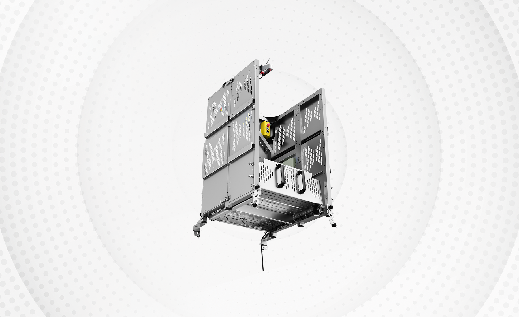 Mobile Arbeitsplattform, HWS, Services für Windkraftanlagen, Hailo Wind Systems, Generalüberholung, TOPlift Z, Windkraftanlage, Windkraft, Services, Wartung, 